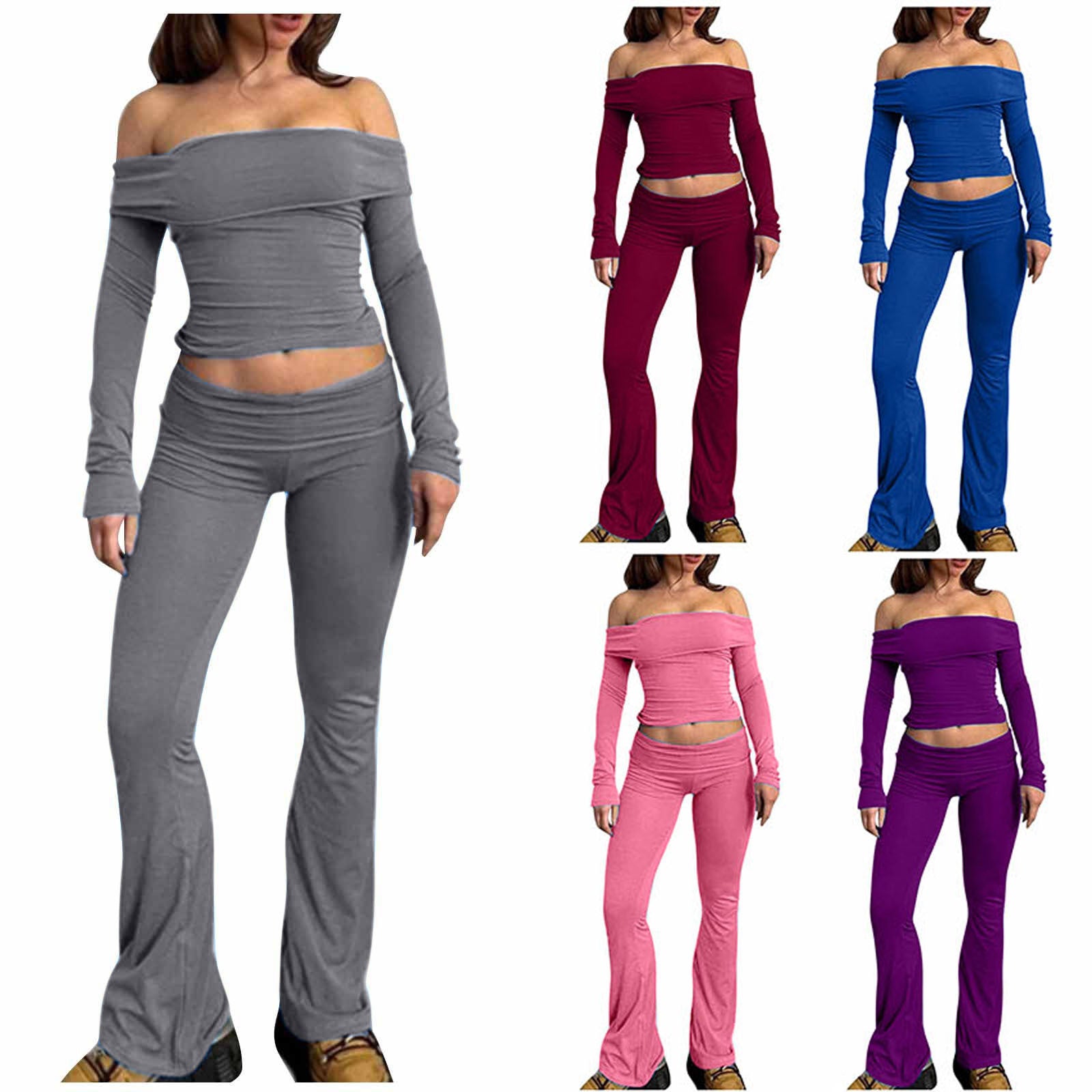 European And American Women's Two-piece Casual Suit