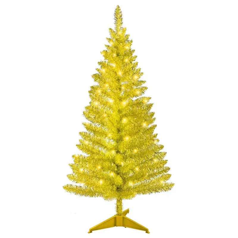 4ft Golden Tree Christmas Tree - The Premium