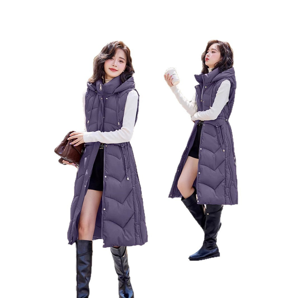 Fashion Good Quality Hooded Vest Jacket