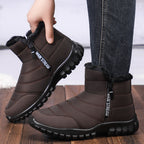 Men's Fleece-lined Thick Snow Boots