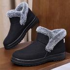 Women's Large Size Cotton Boots Plus Velvet Thickened Outdoor Leisure