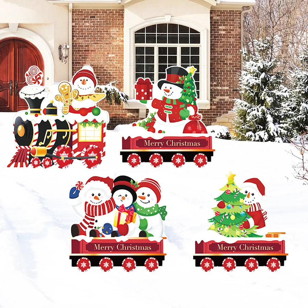 4PCS Christmas Garden Decorations - The Premium