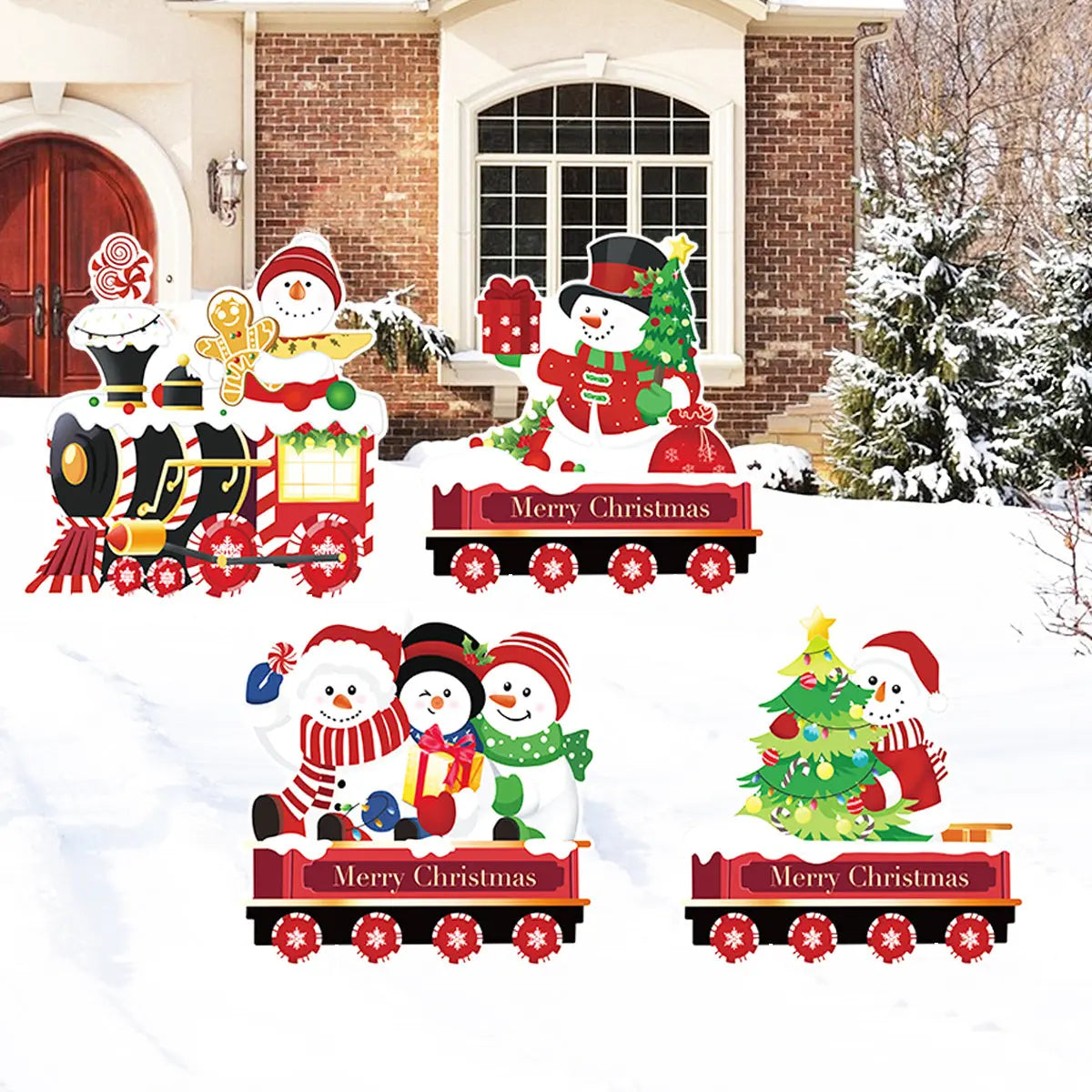 4PCS Christmas Garden Decorations - The Premium