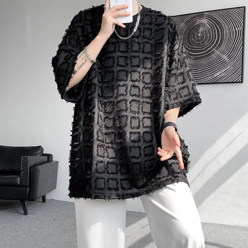 Men's T-shirt Cool Style High-end Short Sleeve - The Premium