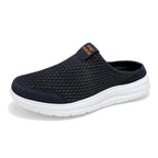 Men's Hollow-out Breathable Hole Muller Shoes Mesh