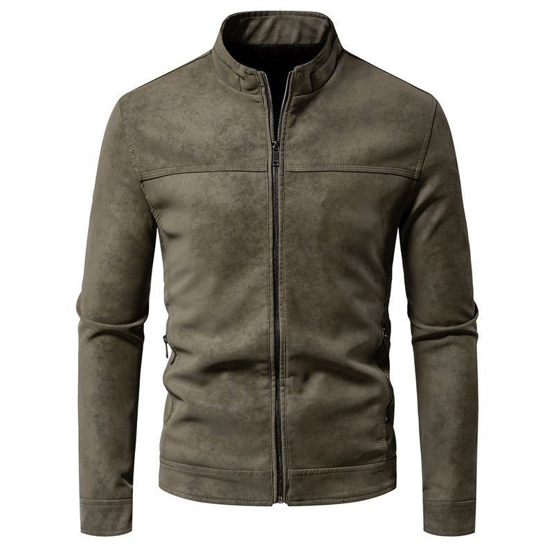 Simple Harajuku Lazy Graceful And Fashionable Artistic Suede Double Jacket Jacket