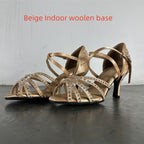 Diamond Latin Dance Women's High Heel Dancing Shoes