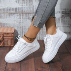 Spring New Ins Trendy Students Versatile Casual Sports White Shoes