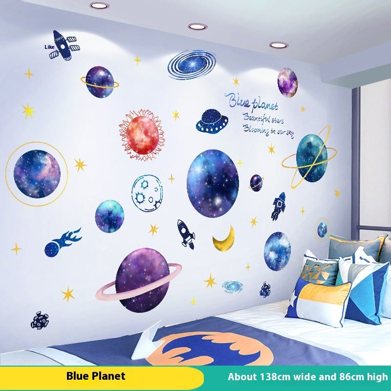 Spaceman Astronaut Wall Decorations Stickers