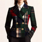 Ladies' Double-breasted Wool Suit Jacket