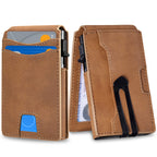 Men's High-grade Simple Flip Card Holder