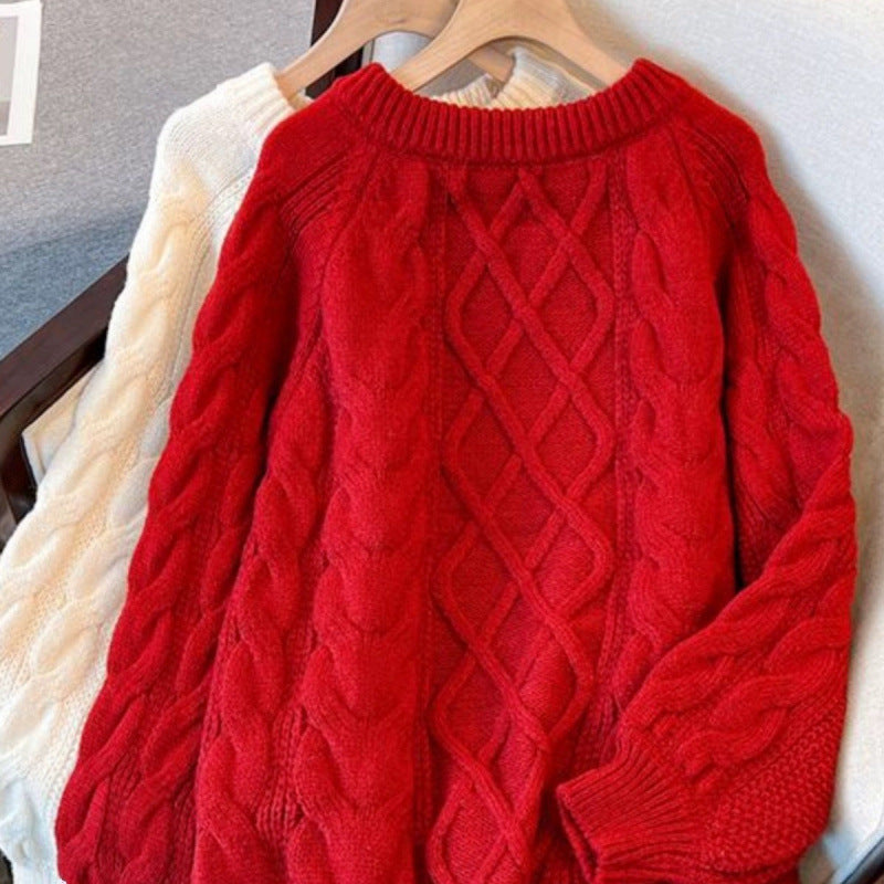 Japanese Loose Casual Sweater Women
