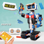 Puzzle plug-in assembly building blocks STEM smart toy