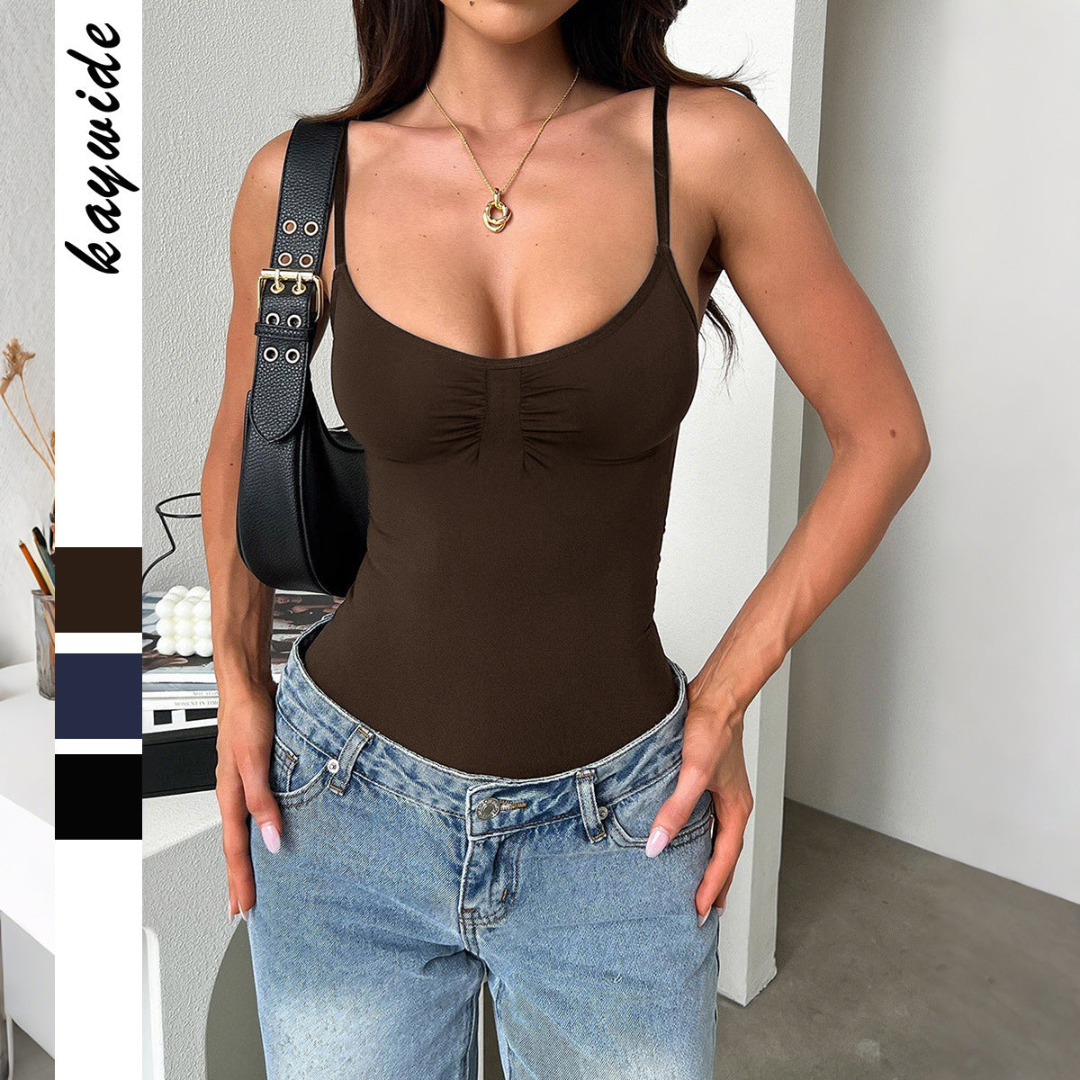 Sexy Camisole Vest Jumpsuit Women's Clothing