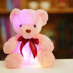 Plush toy teddy bear glowing bear doll creative gift