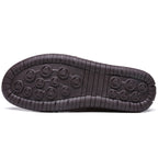 Men's Autumn Sewing High-top Leather Flat Outdoor Work Clothes Casual Shoes