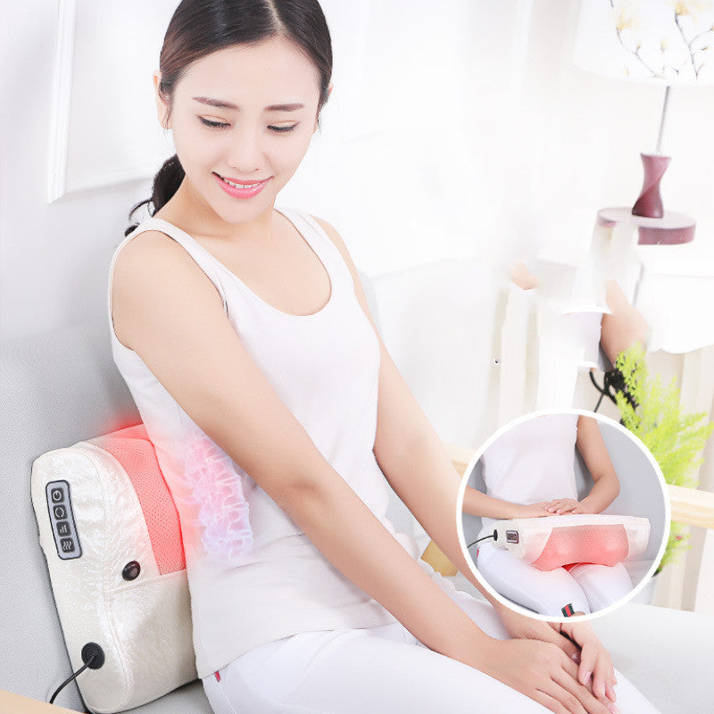Electric multifunctional massage pillow