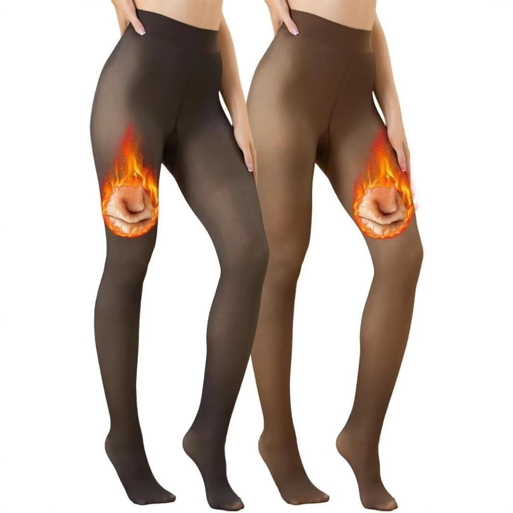 Black See-through Women's Fleece Lining Romper