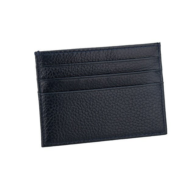 Men's And Women's Multi-Card Position Leather Small Card Holder For Men
