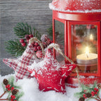 10Pcs Christmas Artificial Pine Picks Christmas Simulation Pine Needle Fake Mini Berries Pinecones For DIY Garland Flower Arrangements Holiday Wreaths Wedding Garden Xmas Tree Decorations - The Premium