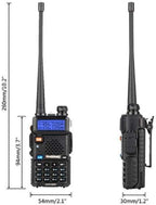 Baofeng UV-5R Two-way Wireless Intercom 1800mAh Lithium-ion Battery Black One Pack,Prohibited Platform Temu
