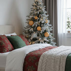 6PCS Set Glass Christmas Ball Ornaments Shimmering Hanging Decorations For Holiday Tree & Party Festive Xmas Decor FBA Shipment - The Premium