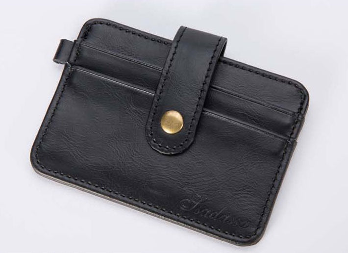 Pu leisure card package light portable with clutch bag wallet card package