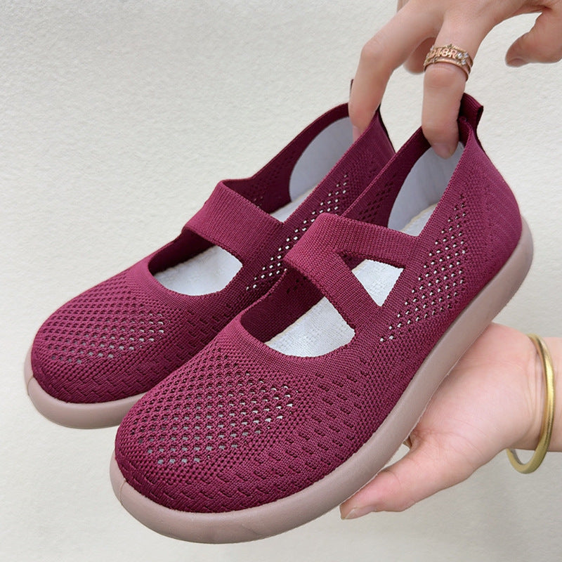 Fabric Women's Flat Casual Sports Flats