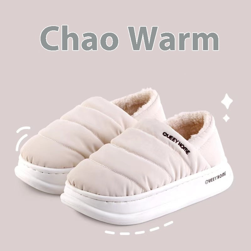 Men's Winter New Waterproof Interior Home Cotton Slippers