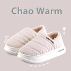 Men's Winter New Waterproof Interior Home Cotton Slippers