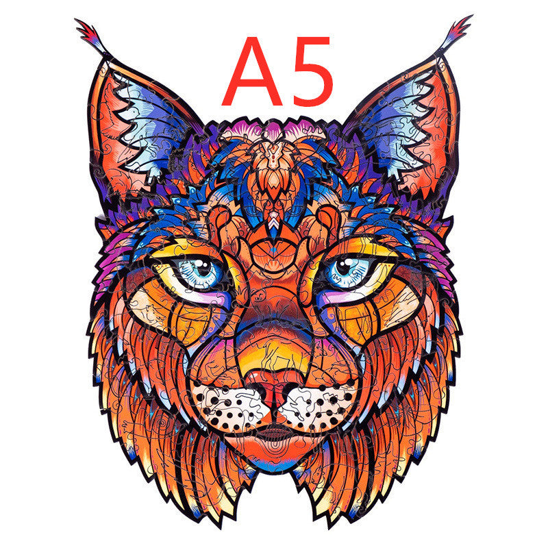 DIY Wooden Puzzles Animal Shaped The Best Christmas Gift Wooden Puzzles