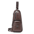 Retro Multifunctional Breast Bag Is Slim And Simple