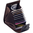 Small Organ Card Holder Male Large-Capacity Multi-Card Holder Student Campus Multi-Function Bank Card Holder Bank Card Holder