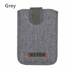 llet Reader Lock Bank Card Holder Id Card Wallet PU leather