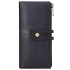 Men's Long Large-Capacity Vintage Leather Card Holder