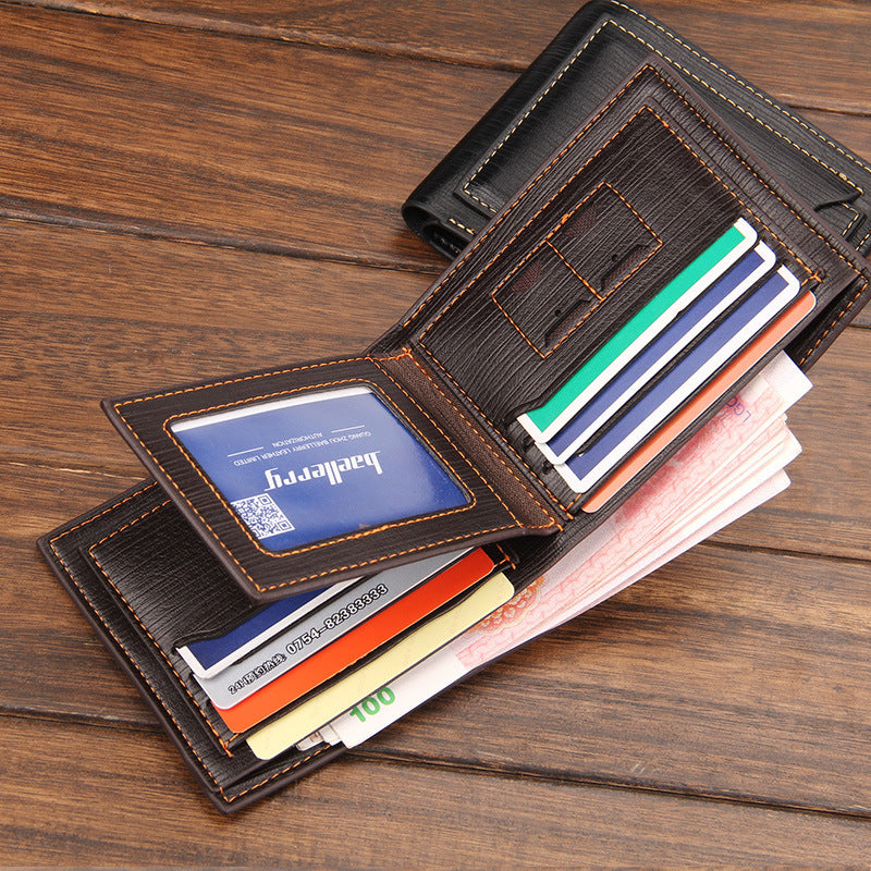 European And American Casual Multi-Card Men'S Wallet