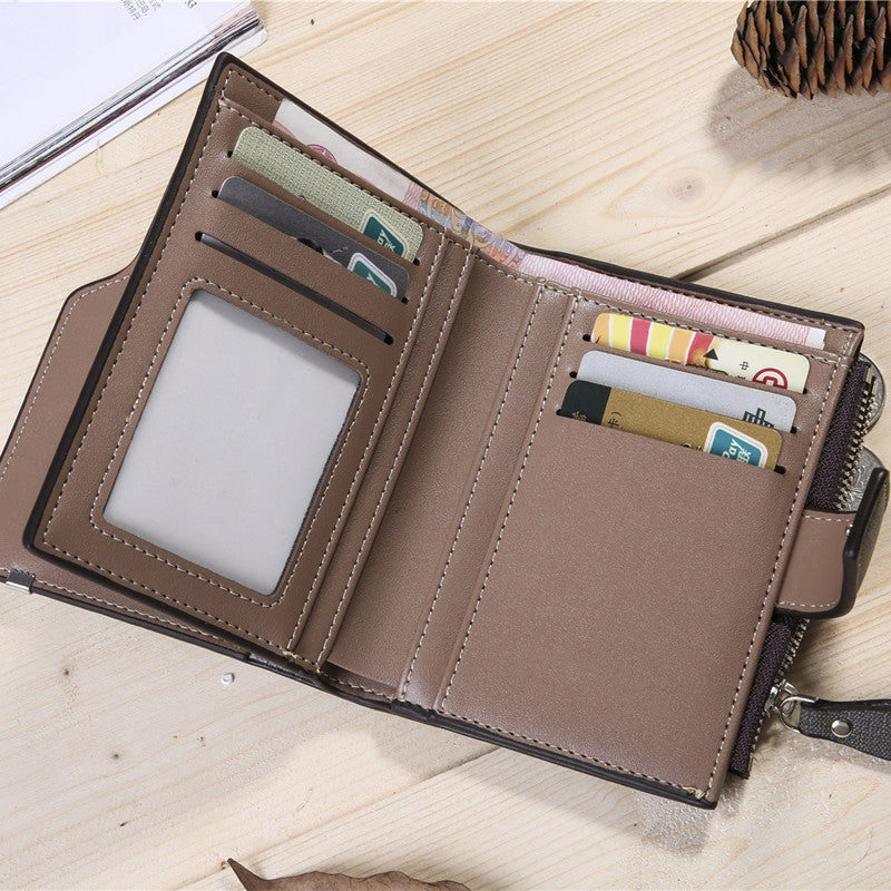 Business Multi-Function Multi-Card Three-Fold Wallet