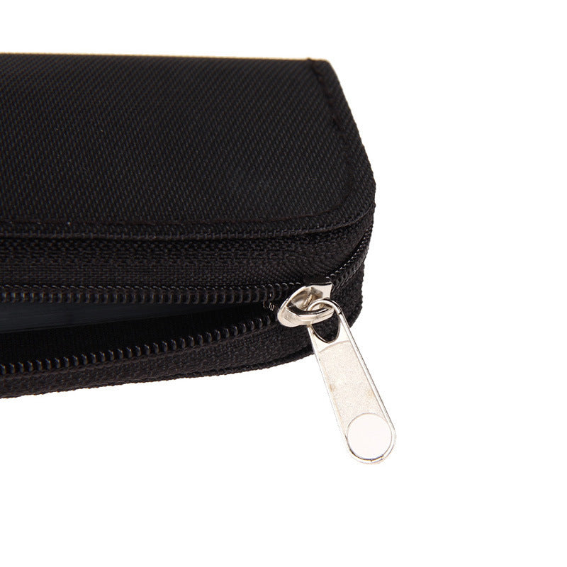 Black Memory Card Storae Carryin Case Holder Wallet