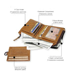 Vintage Leather Men's Bag Multifunctional Coin Purse