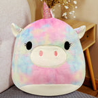 Cute Fat Fat Plush Toy Animal Doll Kawaii  Deer Pig Soft Pillow Buddy Stuffed Cushion ValentineS Gift For Kids Girl