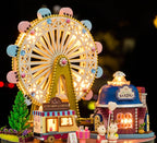 Ferris wheel transparent cover building block toy