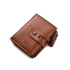 Buckle Retro Men's Wallet Wallet Multifunctional