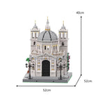 Salute Ankang Notre Dame Church Large Landmark Plastic Toys
