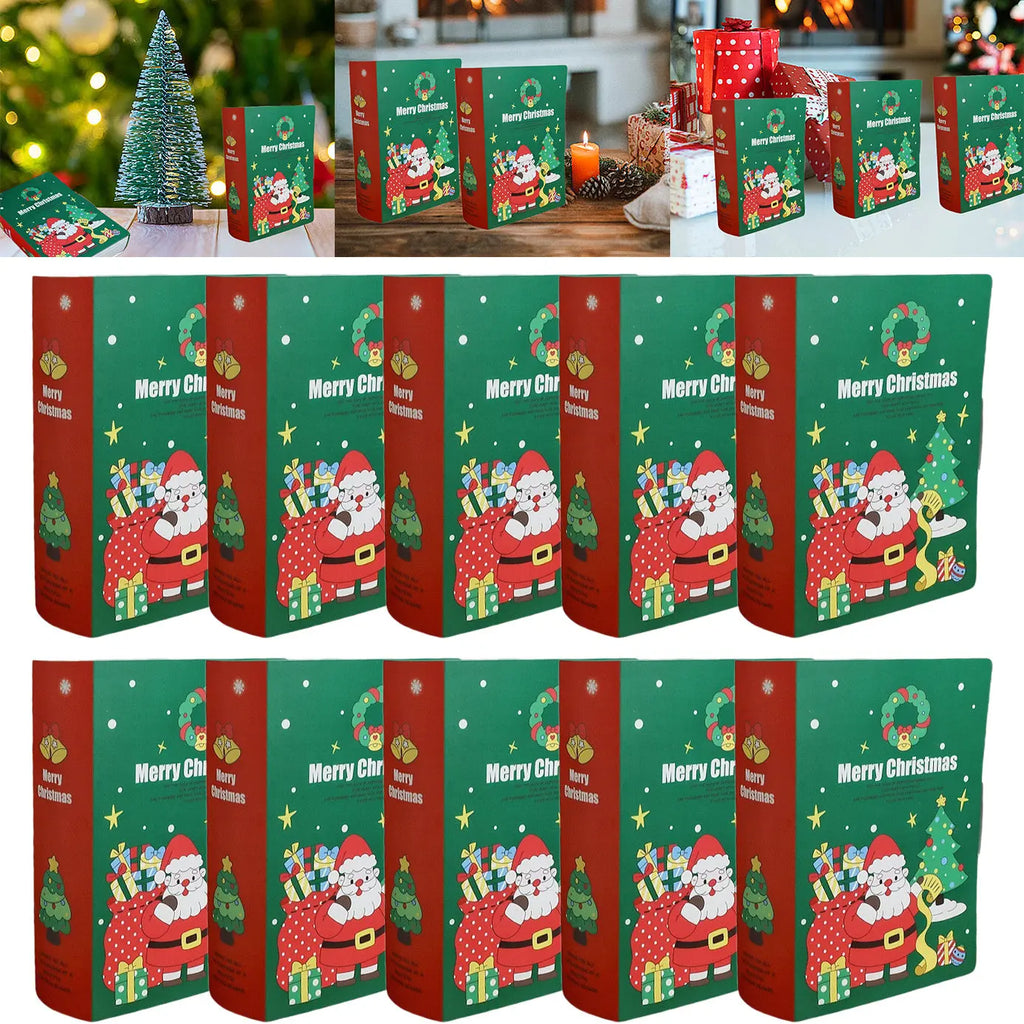 10PCS Christmas Treat Boxes - The Premium