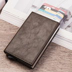 Creative automatic card PU bag