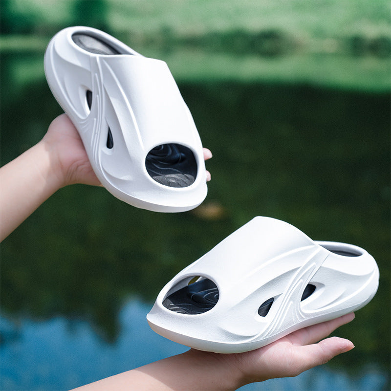 Men's Slippers Home Outdoor Non-slip Deodorant Soft Bottom