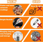 Grilljoy 24PCS BBQ Grill Tools Set With Meat Thermometer And Injector - Extra Thick Stainless Steel Fork, Spatula& Tongs - Complete BBQ Accessories In Aluminum Case - Perfect Grill Gifts For Men