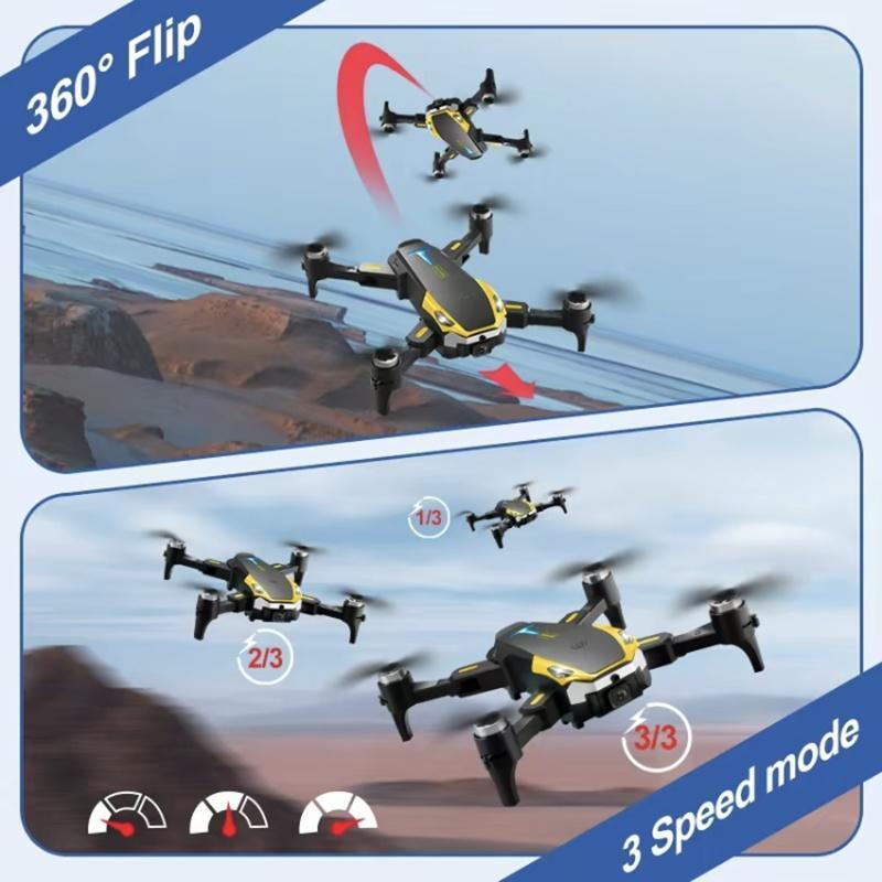 Ultimate Brushless Intelligent Obstacle Avoidance RC Aircraft - Yellow