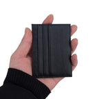 Men's And Women's Multi-Card Position Leather Small Card Holder For Men