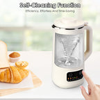 1Pc 27OZ Nut Milk Maker With 12Hours Delay Function Self-Cleaning Keep Warm Automatic Soy Milk Maker Machine For Homemade Soya Milk Rice Paste Juice Corn Juice Flower Tea Boil Water